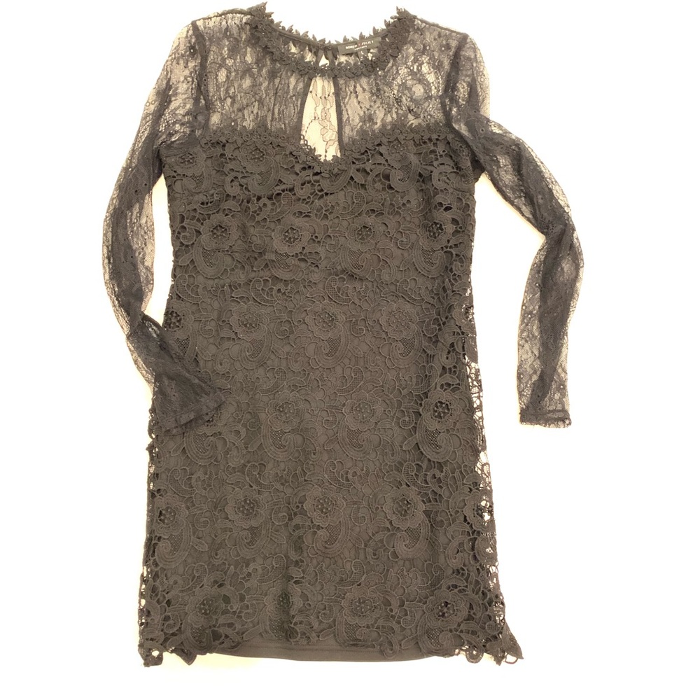 Romeo + Juliet Couture Black Lace Dress
